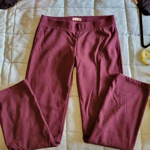 UGG Plum Purple Sweatpants Loungewear with Soft Silky Cozy Fleece Lining Large